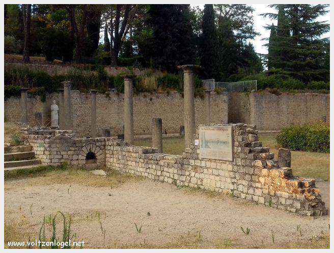 Ruines gallo-romaines de Vaison La Romaine, témoignage vivant de l'Antiquité.