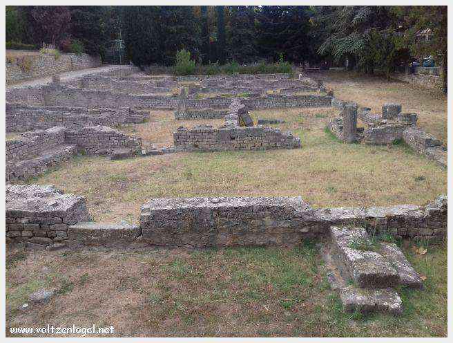 Ruines gallo-romaines de Vaison La Romaine, témoignage vivant de l'Antiquité.