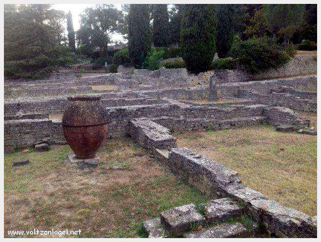 Ruines gallo-romaines de Vaison La Romaine, témoignage vivant de l'Antiquité.