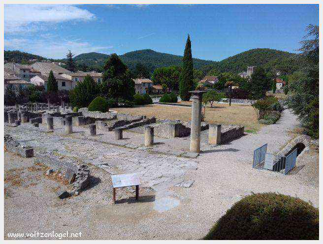 Ruines gallo-romaines de Vaison La Romaine, témoignage vivant de l'Antiquité.