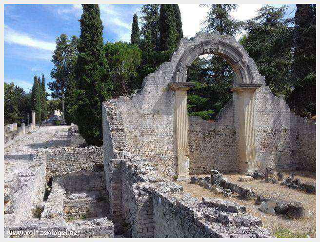 Ruines gallo-romaines de Vaison La Romaine, témoignage vivant de l'Antiquité.