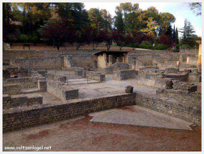 Ruines gallo-romaines de Vaison La Romaine, témoignage vivant de l'Antiquité.