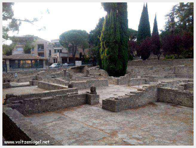 Ruines gallo-romaines de Vaison La Romaine, témoignage vivant de l'Antiquité.
