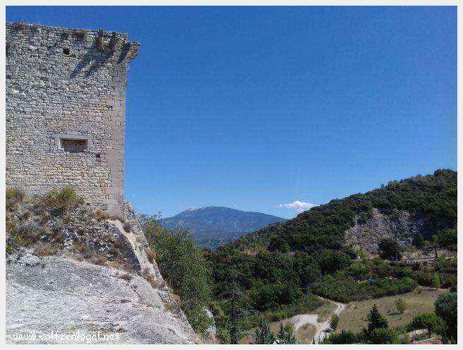 Vue panoramique de Vaison-la-Romaine : charme historique et sites emblématiques.