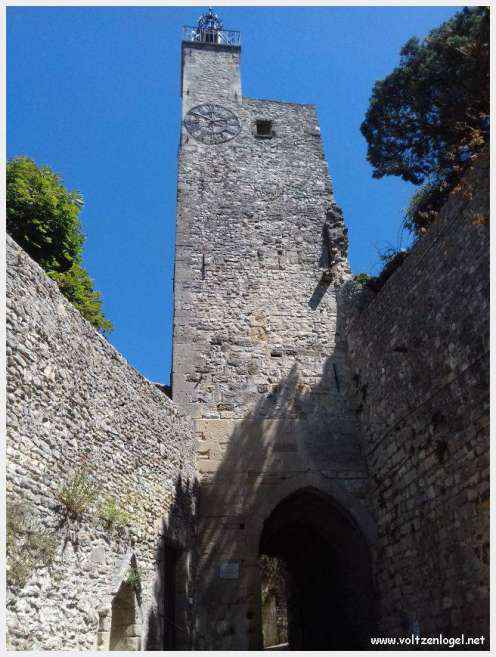 Vue panoramique de Vaison La Romaine, alliant histoire médiévale et nature provençale