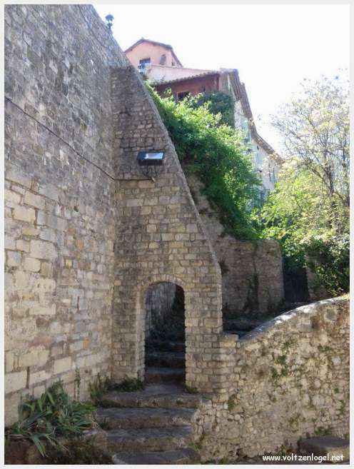 Vue panoramique de Vaison La Romaine, alliant histoire médiévale et nature provençale