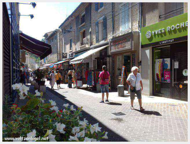Ruines antiques de Vaison la Romaine en Provence