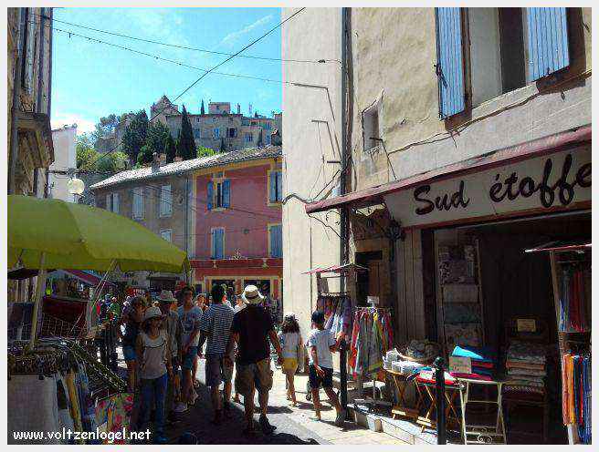 Ruines antiques de Vaison la Romaine en Provence