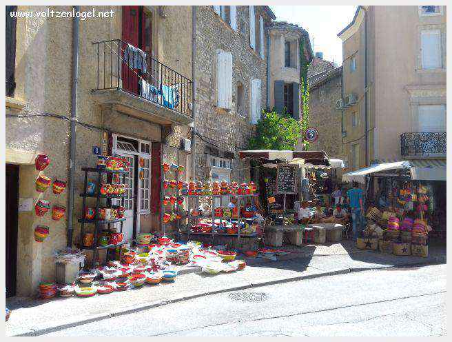 Ruines antiques de Vaison la Romaine en Provence