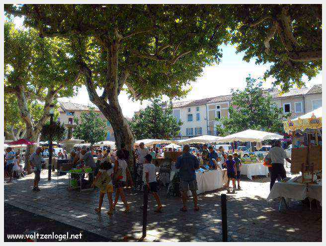 Ruines antiques de Vaison la Romaine en Provence