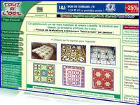 Exemple de patchwork avec motifs variés