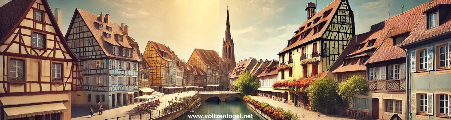 Colmar, la perle de l'Alsace, située au cœur de la région viticole