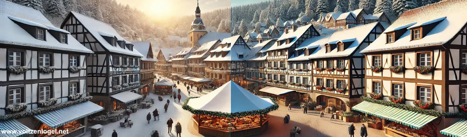 Ribeauvillé, s'anime d'une magie unique lors de la période de Noël