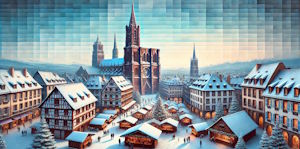 l'enchantement des marchés de Noël strasbourgeois