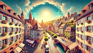 Haguenau : Ville animée avec festivals, marché de Noël et spécialités alsaciennes