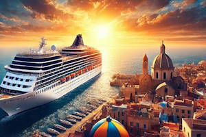 Croisière dans la mer Méditerranée