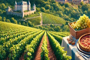 Vignoble pittoresque en Alsace