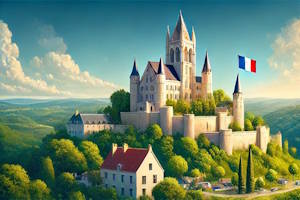 Château dans la vallée de la Loire
