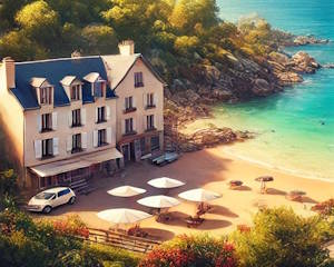 Villa en bord de mer Méditerranéenne
