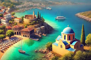 Île historique de Spinalonga en Crète