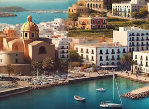 Paysage de Santa Eulària des Riu
