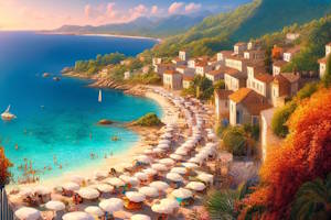 Plages de sable et villages méditerranéens