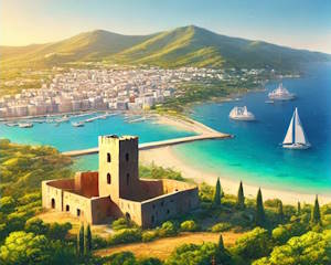 Cité fortifiée d'Alghero en Sardaigne