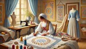 L'art de la broderie au point de croix