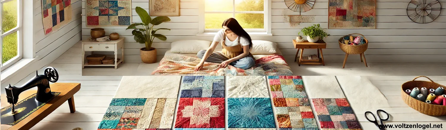 Patchwork et Broderie modèle et tutoriel gratuit