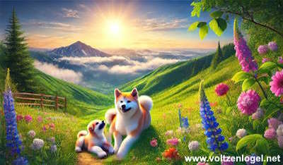 l'Akita Inu, un chien remarquable par son intelligenc