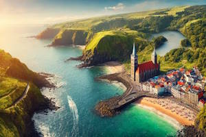Paysage naturel des Açores