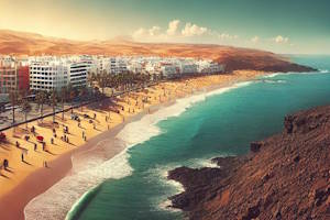 Playa de la Barca à Fuerteventura