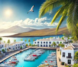 Puerto de Mogán avec son port coloré et ses ruelles fleuries