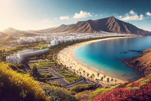 Paysage volcanique des Canaries