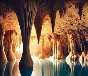 Grottes du Drach à Porto Cristo