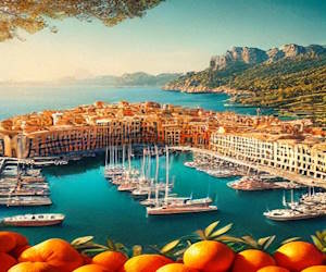 Vue pittoresque du Port de Sóller avec ses bateaux colorés