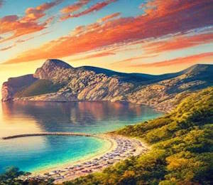 Paysages lumineux et naturels à Majorque