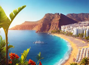 Plage de Las Américas à Tenerife