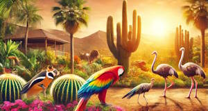 Animaux exotiques au cœur de Tenerife