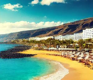 Paysage de Tenerife, entre plages et volcans
