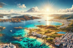 Paysages variés des Baléares et Canaries