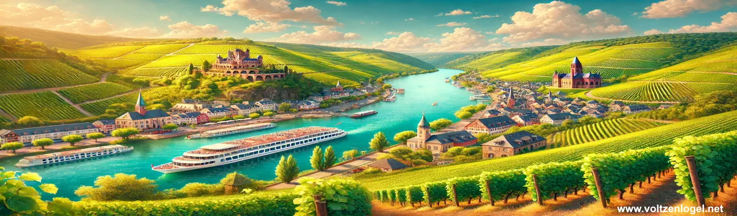 Road-Trip et tourisme Vallée du Rhin Romantique en Allemagne