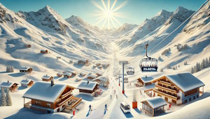 Village historique d'Ehrwald au Tyrol