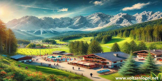 Randonnée estivale dans la Zugspitze Arena à Lermoos