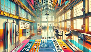 Design en cuivre et laiton