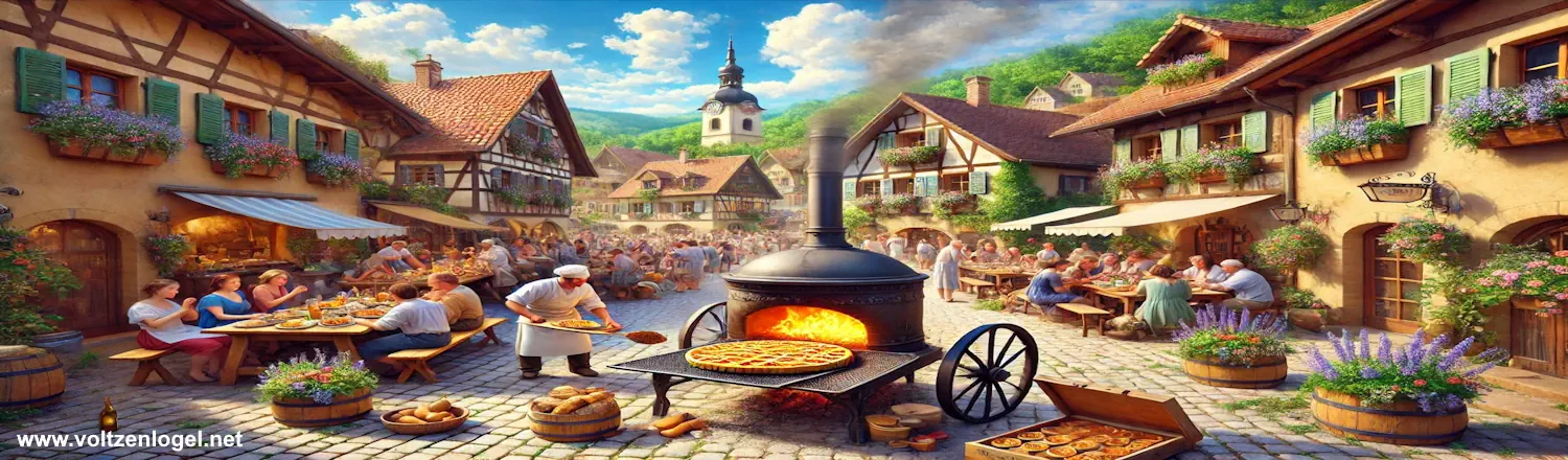La Tarte Flambée Alsacienne, bien plus qu'un simple repas