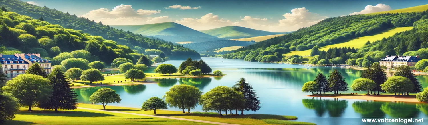 vacances et tourisme au lac Chambon / France