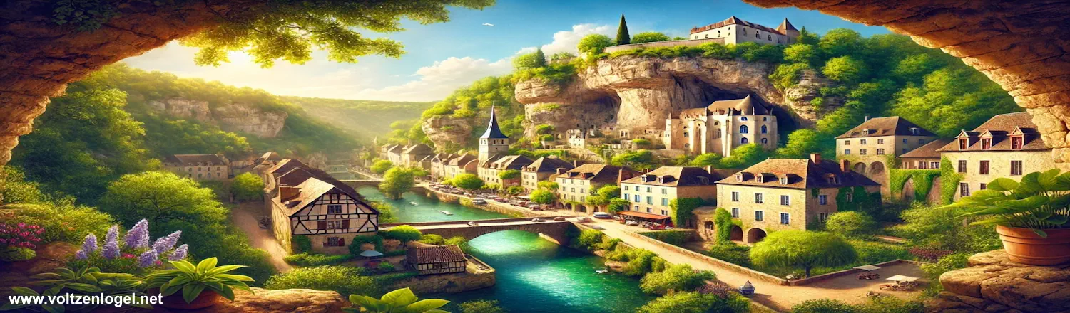 vacances et tourisme dans la Vallée de la Dordogne, le Lot en France