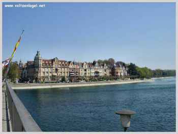 Ville de Constance au bord du lac en Allemagne. Le meilleur de Konstanz am Bodensee