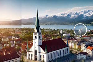 Château de Friedrichshafen avec vue sur le lac